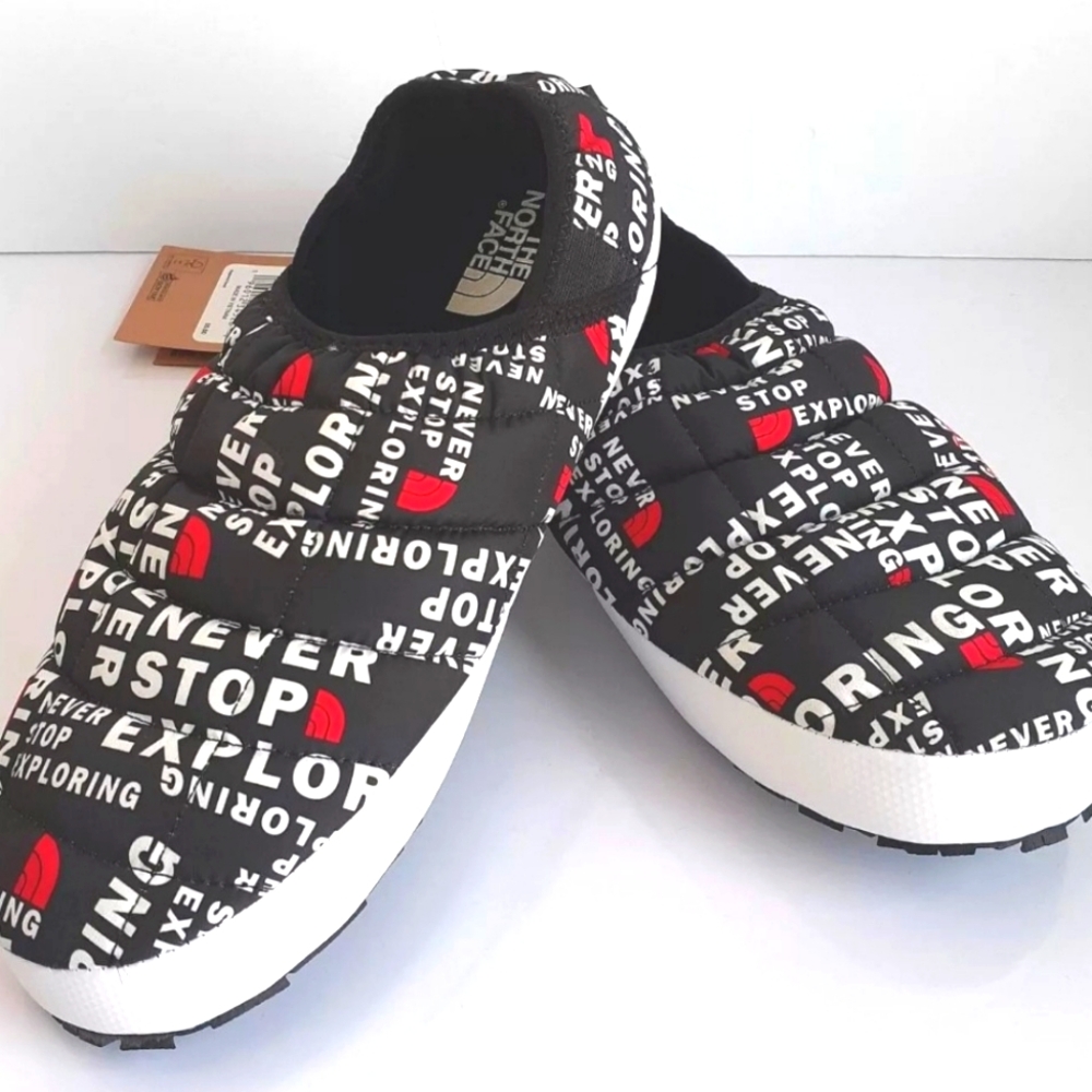 NWT The North Face Men’s Sz 10 Thermoball V Traction Mules Slippers NWT